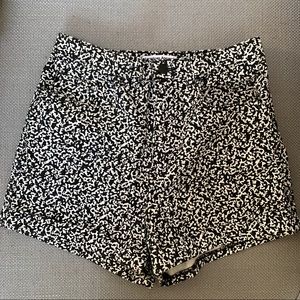 High waisted shorts